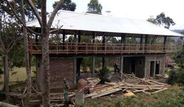 Progress Pembangunan Warung Permakultur